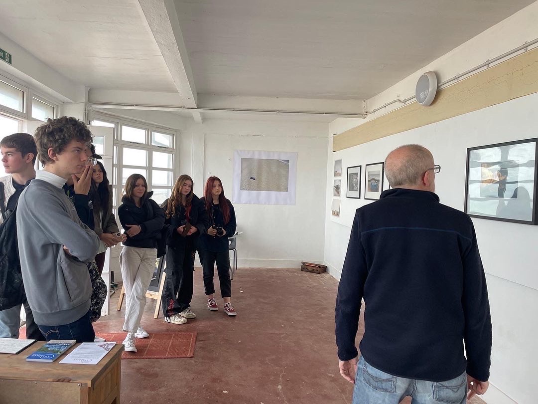 SheringhamHigh's tweet image. Year 12 students had a great workshop with @jeremywebbphotography today in Cromer at @cromerartspace, thank-you!
