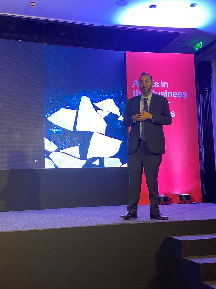 Anirban Gupta, in his session, 'Rewards strategy in a turbulent world,' notes the power of disruption is getting unleashed across all industries, leading organisations to hire core talent with specialised capabilities. #AonRewardsConference2022 #RisingResilient