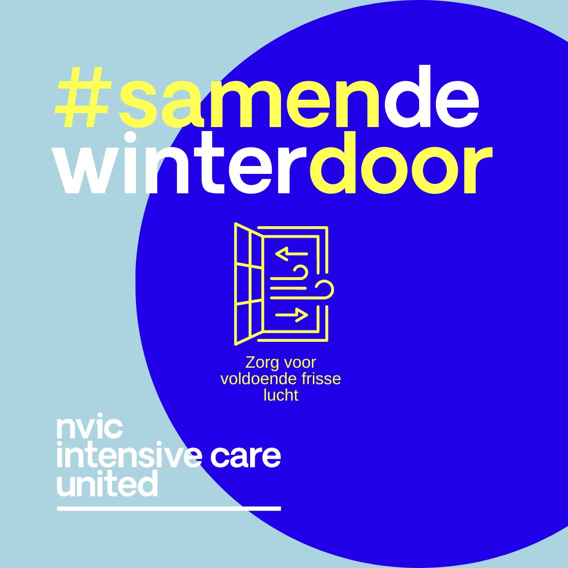 Het RIVM meldt dat het aantal coronagevallen weer toeneemt. Ook loopt het aantal ziekenhuisopnames weer op. Gelukkig is het aantal coronapatiënten dat op de intensive care belandt klein. 
Jij kunt helpen door je aan de adviezen te houden. Zo komen we #samendewinterdoor!