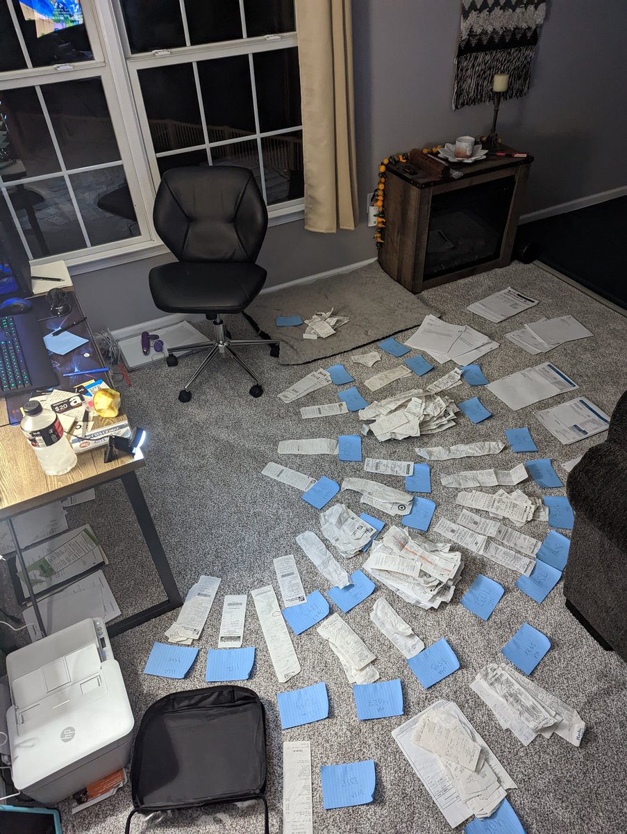 HotGirlDoinStuf's tweet photo. I hate #taxes. 3 years worth.
This is the LAST trash bag of reciepts. 💪
#irs #TaxTwitter #imhiringaprofessional #mypersonalhell https://t.co/7ubCdQUjCg