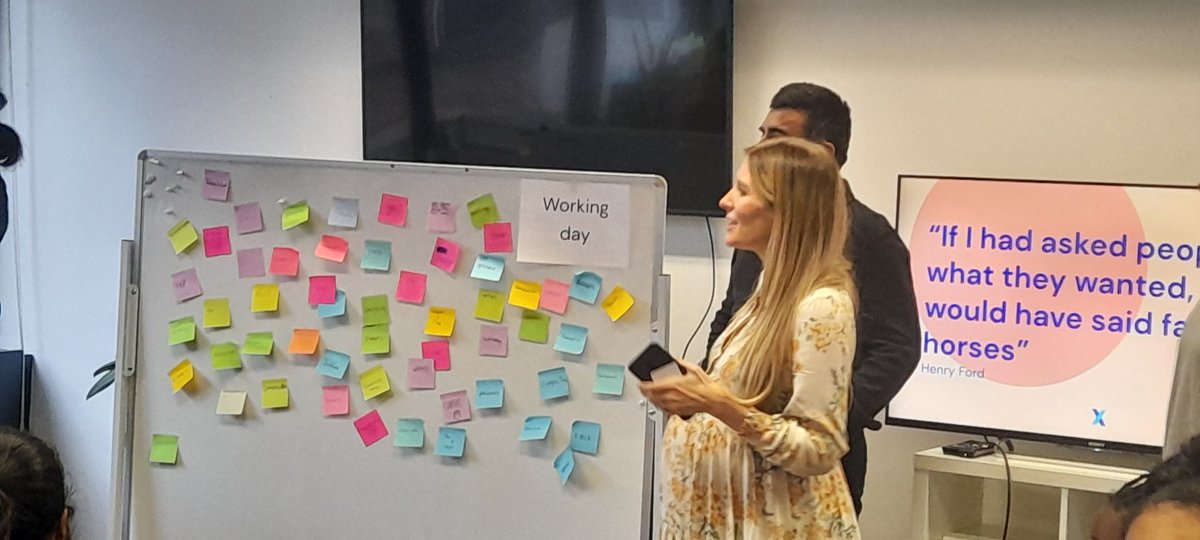 AppsforGood's tweet photo. This week 30 students from #St Philomena's Catholic High School for Girls visited our partner, @TPXimpact to explore the office of the future. From ideation to prototyping &amp; iterating, we heard fantastic ideas incl. a teleportation enabled meeting space! 

Thank you #TPXImpact! https://t.co/KaIouGKOFd