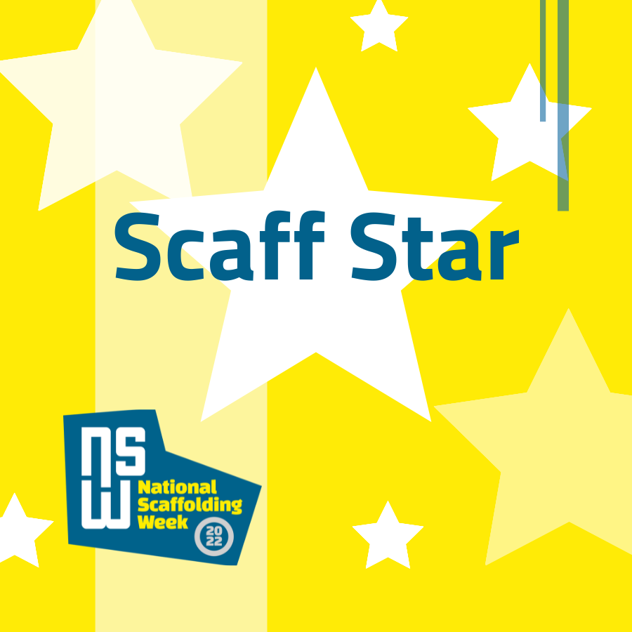 ScaffoldingWeek's tweet photo. Today we will be sharing some of our nominated #ScaffStars along with a little bit about why they were nominated. All the nominees will be presented with an award at #ScaffCon22 which is taking place today! πππππ
#NSW #ScaffWeek #Scaffolding https://t.co/WjqmMq3uNd