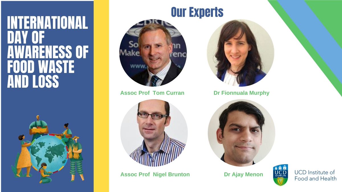 Today is #Internationaldayofawarenessoffoodwasteandloss
#waste? Check out this podcast from Nigel Brunton and <a href="/AjayM3non/">Ajay Menon</a> spoti.fi/3foZnR0 
Head to our FB for more by <a href="/thomaspcurran/">Tom Curran</a>, or LinkedIn for a presentation by <a href="/DrFionnualaM/">Fionnuala Murphy</a> #FLWDay