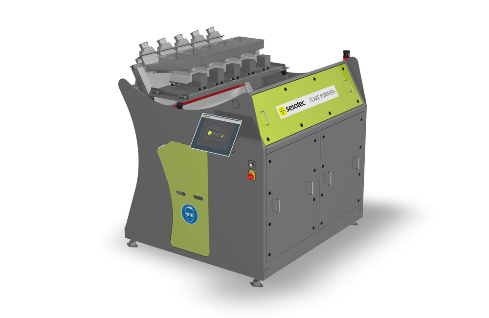 Sesotec's tweet photo. K-show highlight No. 6: FLAKE PURIFIER+ sorting systems for the sorting of plastic flakes such as PET, HDPE or mixed plastics flakes. Flexible. Reliable. Profitable.

Visit us at booth 10/A40 to experience our highlights or find out more in advance at: https://t.co/qnT2WqFTu8 https://t.co/AauS43bYrB