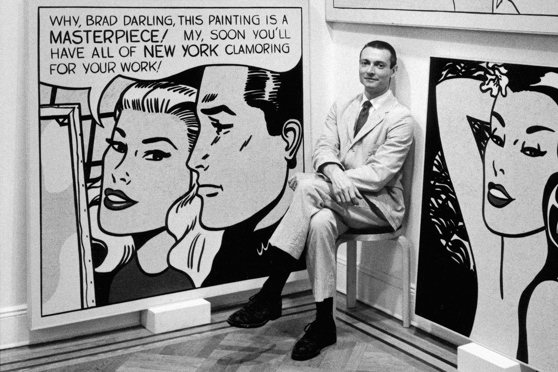 "Pop Art looks out into the world. It doesn't look like a painting of something, it looks like the thing itself."

Roy Lichtenstein died #OnThisDay in 1997.