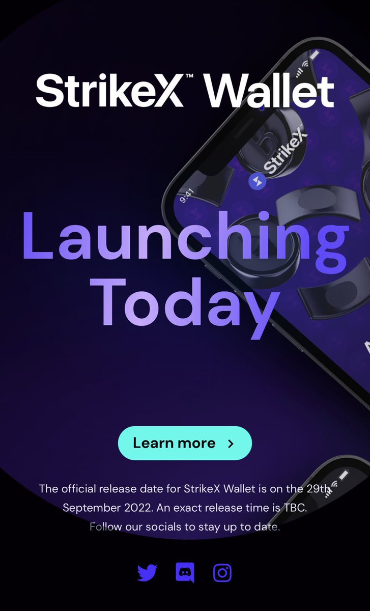 AltcoinXplorer's tweet photo. Big day ahead with the release of the #StrikeX DeFi wallet!
@strikex
@verasitytech $VRA #Verasity
@DFSmafia $dfsm #DFSmafia99
@HogeFinance $HOGE
@RhythmBSC $RHYTHM #TeamRhythm $BOP #BoringProtocol
@Solabrador $SOLAB #SOLAB
@WoofSolana $WOOF #woof #woofpack
@meanfinance https://t.co/ead5hjfHv4