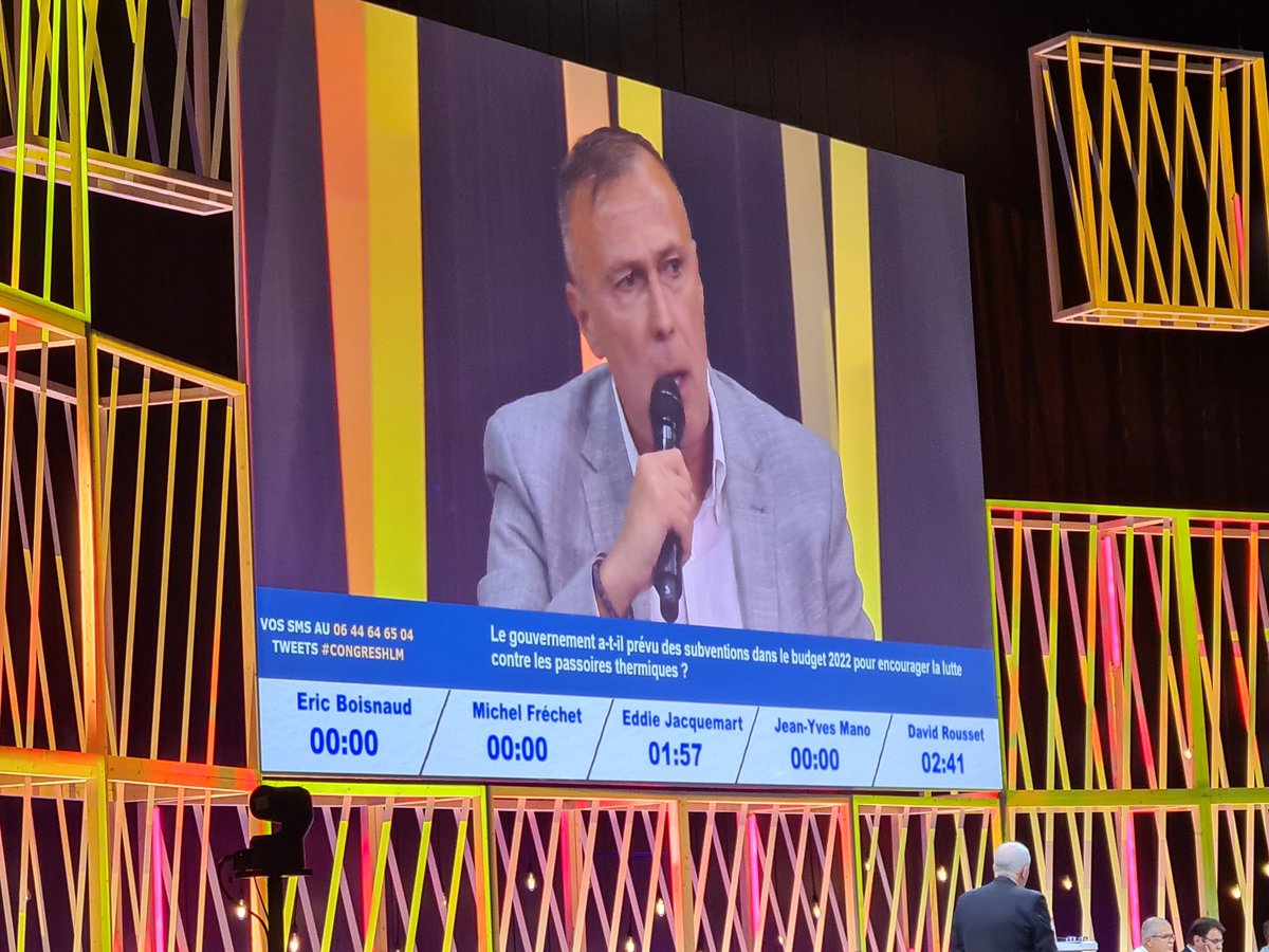 La_CNL's tweet photo. #congresUSH @EddieJacquemart président de la #CNL "Les représentants des locataires doivent bénéficier d'un droit de veto suspensif sur toutes les décisions importantes concernant leur quotidien." #démocratie https://t.co/UPC6QL1VSr