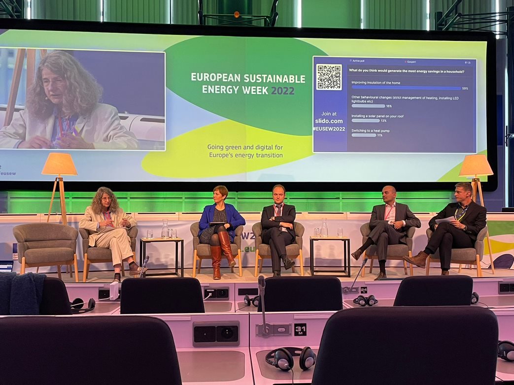 If we had done all we had been doing now to accelerate the energy transition before, we wouldn't be in this crisis situation - Annegret Groebel from @CEERenergy #EUSEW2022
