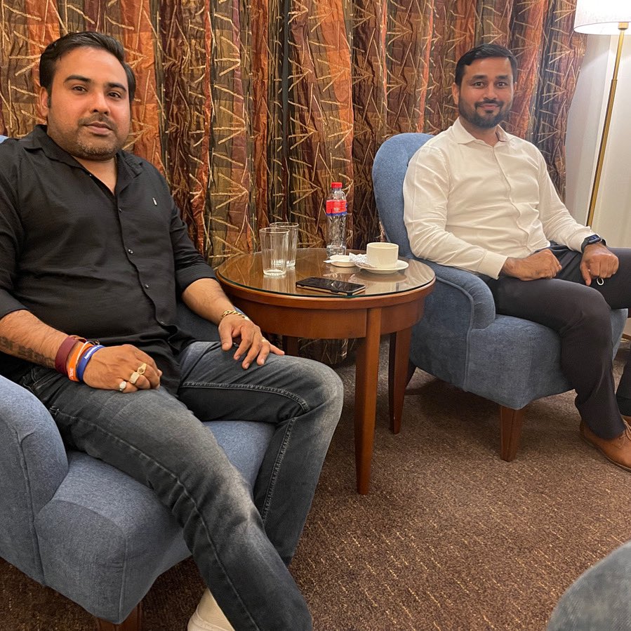 Millionaire program meeting at Dubai with Mr Kunal and we are helping them for their overseas expansion. Mr Kunal come to meet Mr Opesh Singh in UAE 🇦🇪 dubai for his overseas business expansion. #opeshsingh #dubai #millionaireprogram #opeshstore #success #uae🇦🇪