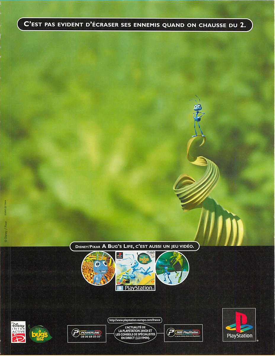 RetroVGAdverts's tweet photo. PlayStation Magazine n°29 (Mars 1999)

#retrogaming #adverts https://t.co/CYokCAUEoR