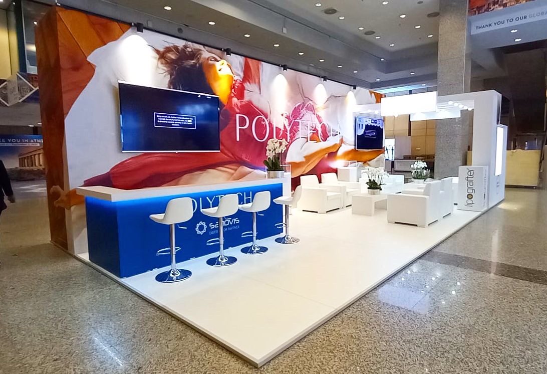 PromoshopTR's tweet photo. Polytech Kurumsal Stant Çalışmamız #fuarstant #exhibit #display #tradeshow #fuar #kurumsalstant #modülerstant #standbuilding #stand #exhibition https://t.co/z1h2MpuJ9k