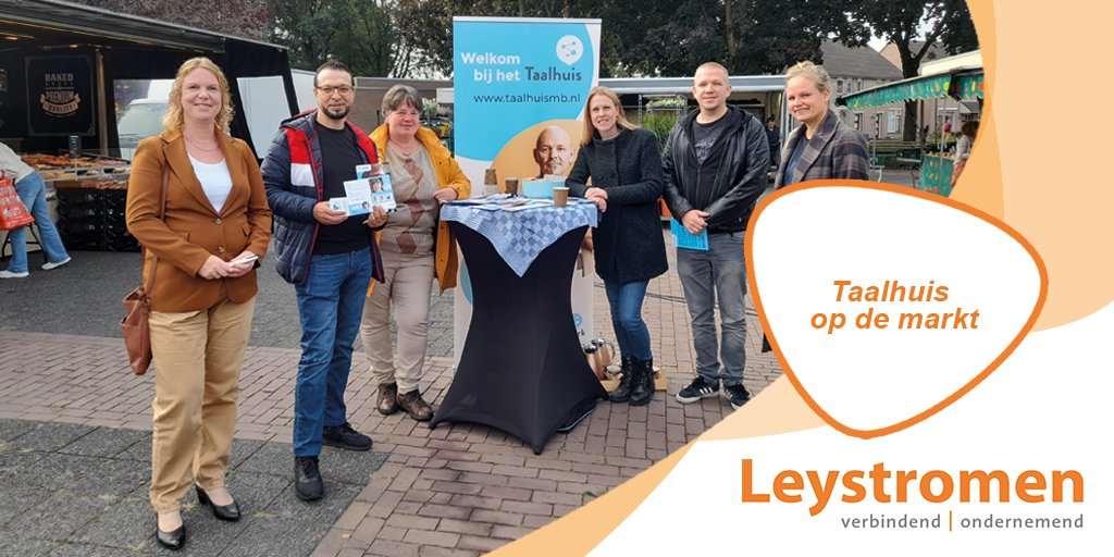 Afgelopen week stonden het Taalhuis op de markt in Gilze, daar waren wij ook bij. We gingen met bezoekers van de markt in gesprek over beter leren lezen, schrijven, rekenen of met de computer te werken. Neem contact op met het Taalhuis via 088 60 50 604 of abg@taalhuismb.nl