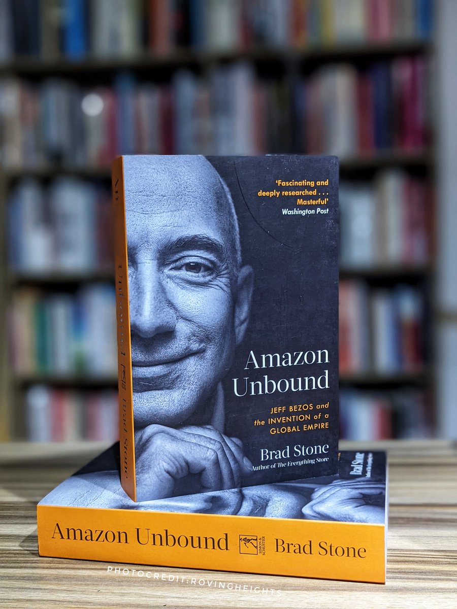 Rovingheights's tweet photo. In #AmazonUnbound, @BradStone presents a deeply reported, vividly drawn portrait of how a retail upstart became one of the most powerful and feared entities in the global economy.

NGN 9000 https://t.co/RF6OVZOaEd