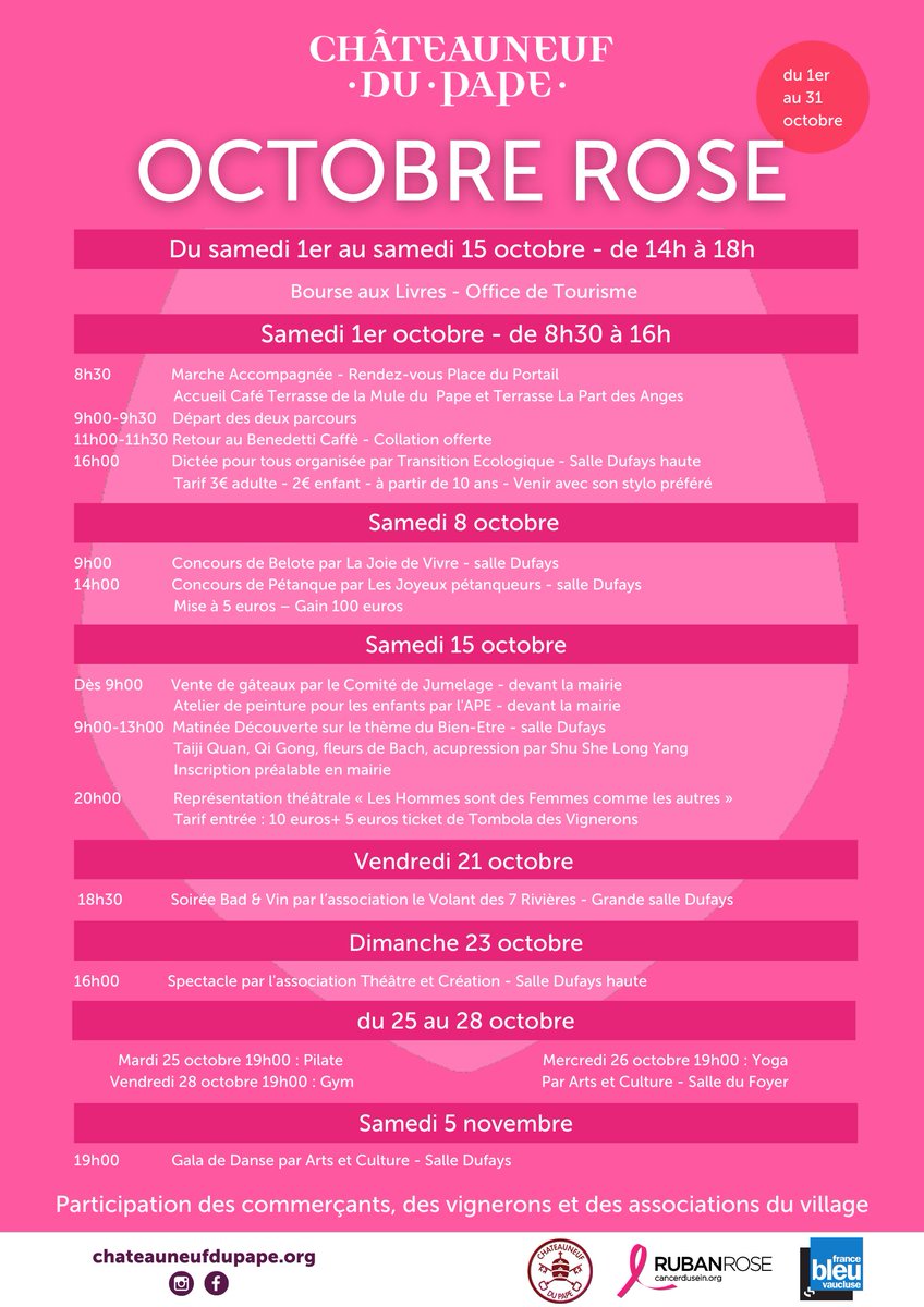 Châteauneuf Tourisme tweet media