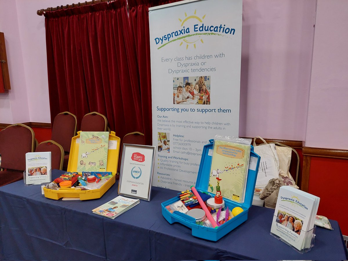 Excited to be at the Hereford SEND Summit to help with anything dyspraxia