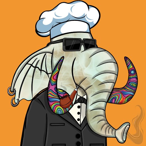 UntamedBot's tweet photo. Untamed Elephant #1257 bought for 0.02 ETH by Whiskey_Fox from JPo @elephantnfts via @NFTSalesBots https://t.co/4gGRYcHqkD https://t.co/w8UXRXyazd