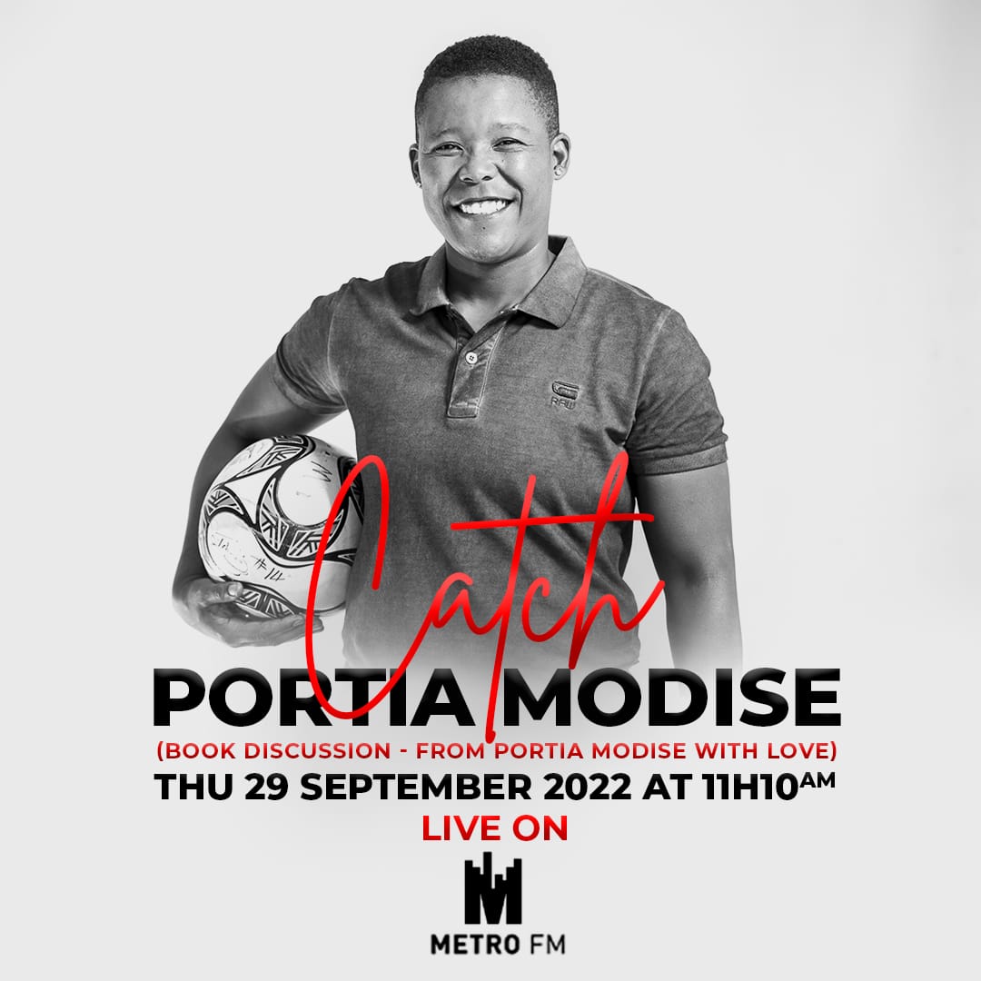 Portia_Modise_Foundation (@portiamodisef) on Twitter photo Catch <a href="/modiseportia12/">PortiaBashinModise</a> on <a href="/METROFMSA/">METROFM SABC</a> at 11:10 talking all things ' From Portia Modise with Love' Fighting for equality in sport and society. Catch <a href="/modiseportia12/">PortiaBashinModise</a> on <a href="/METROFMSA/">METROFM SABC</a> at 11:10 talking all things ' From Portia Modise with Love' Fighting for equality in sport and society.