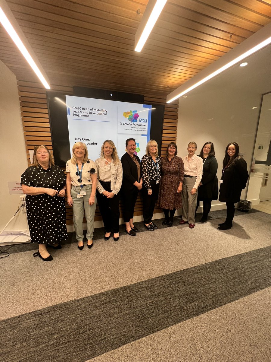 MFTODT's tweet photo. Looking forward to a great day ahead of learning focusing on Self as Leader with our GM Heads of Midwifery #GMECMidwiferyLeadership https://t.co/GvaSaZXuY6
