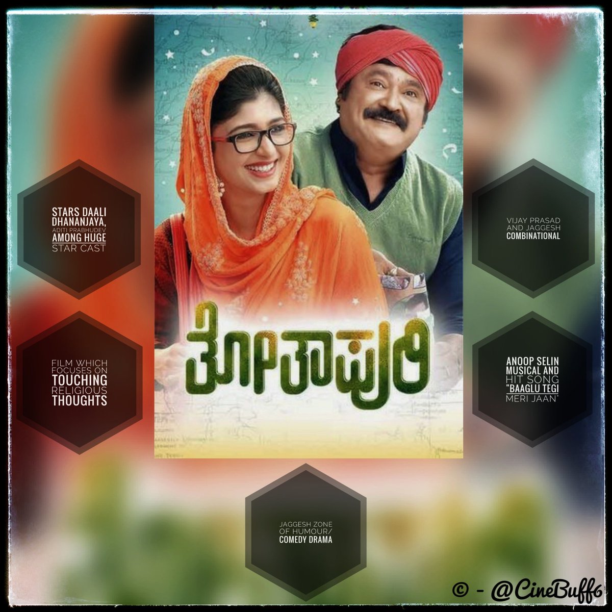 CineBuffVerse's tweet photo. #CineBuff lists #5Reasons to watch #Thothapuri
#ThothapuriChapter1
#Jaggesh #AditiPrabhudeva #Dhananjaya @Jaggesh2
@AditiPrabhudeva @Dhananjayaka
#CineBuff5Reasons https://t.co/FlJQModqse