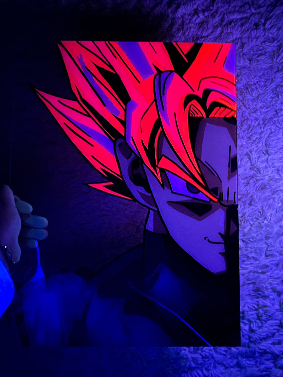 Black goku version nuit et jour 🥶