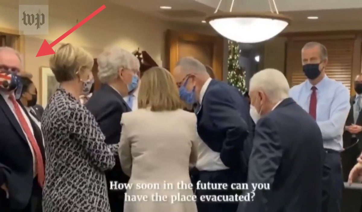 davegreenidge57's tweet photo. That’s Steve Scalise. He’s the same Steve Scalise who stood shoulder to shoulder with Kevin McCarthy and Elise Stefanik while shamelessly accusing Speaker Pelosi of being complicit in the attack on the U.S. Capitol, by intentional delaying a response. That’s her, saving his ass. https://t.co/IskHmDSdyo