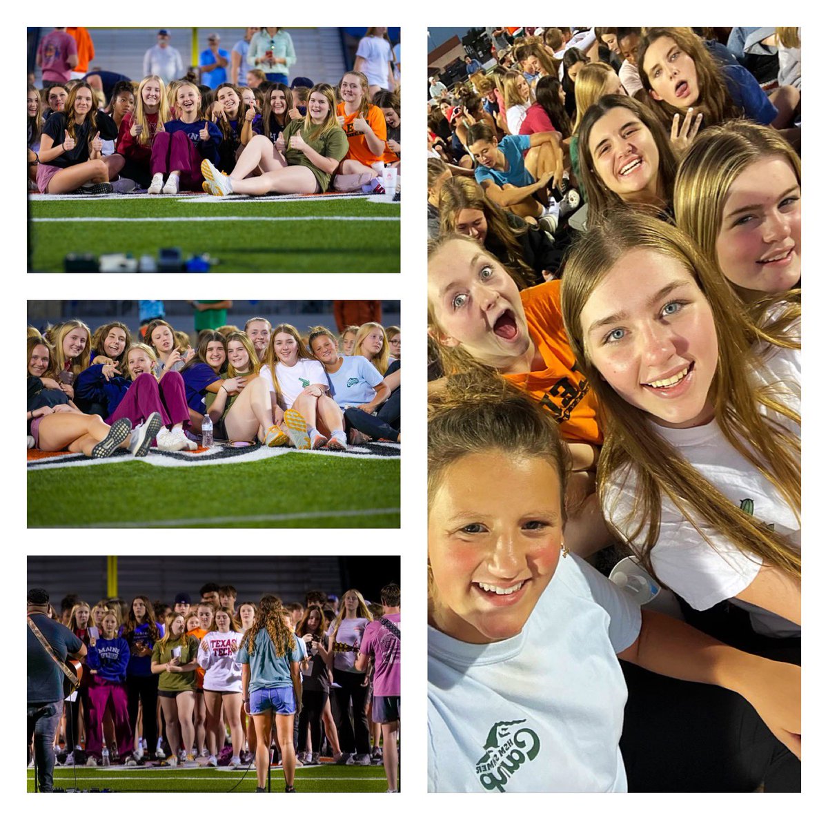 Had so much fun at the second annual Fields of Faith last night!! Loved worshiping the Lord, hearing the testimonies, and seeing my friends all in the same place!!! ✝️ <a href="/AledoFca/">AledoFCA</a>