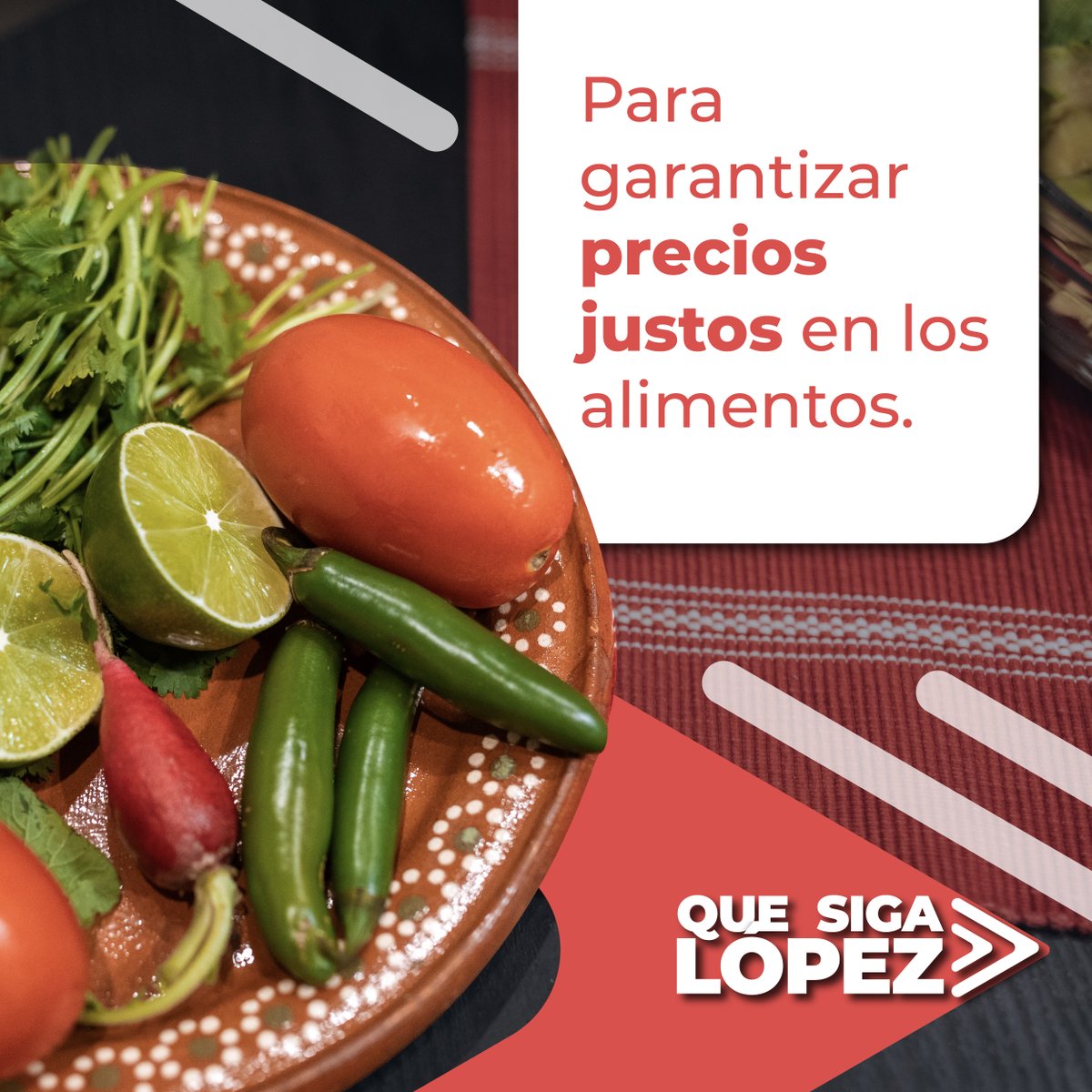quesiga_lopez's tweet photo. Tenemos un gobierno que cuida la estabilidad de la economía y los precios de los alimentos. Por eso, queremos ¡que siga López! https://t.co/4dKUchDLE7