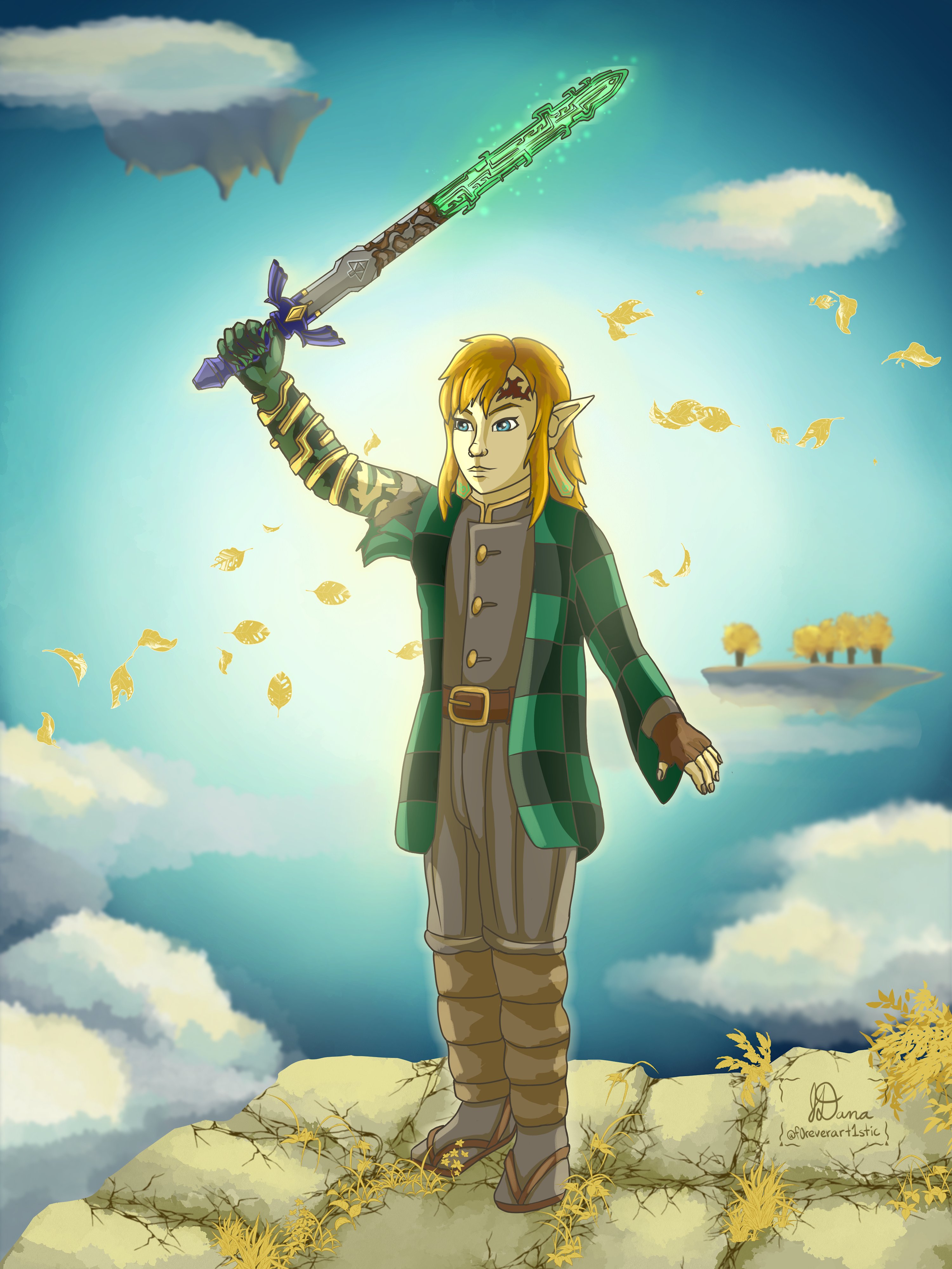 BotW2] [TotK] I drew Link from Tears of the Kingdom : r/zelda