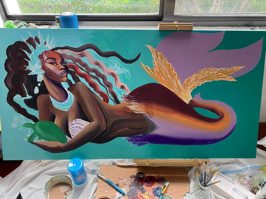 Naomi Hannah Mami Wata is Almost done.