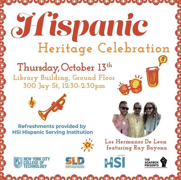 Today at City Tech! #citytech #nycct #studentlife #brooklyn #fun #music #dance #HispanicHeritage #Celebration