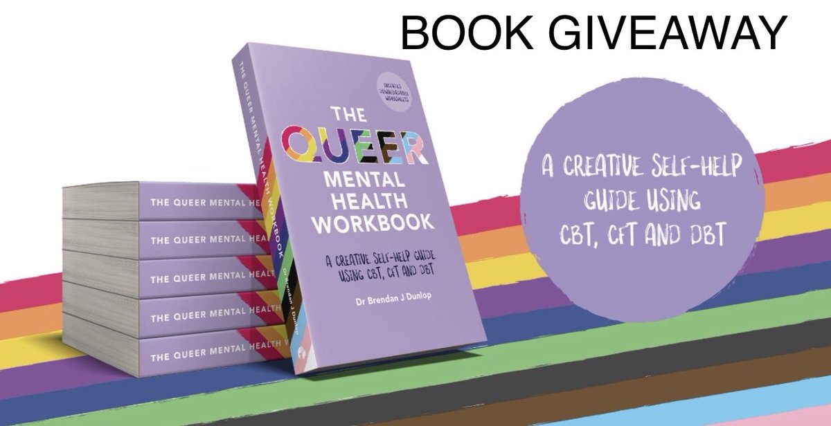 ⭐️BOOK GIVEAWAY⭐️It’s been a while since I’ve done a giveaway for #TheQueerMentalHealthWorkbook so as the week of #WorldMentalHealthDay2022 comes to an end all you have to do is like&amp;retweet for a chance to win! Winner drawn on 17/10 #LGBTQ #gay #lesbian #trans #bisexual #queer