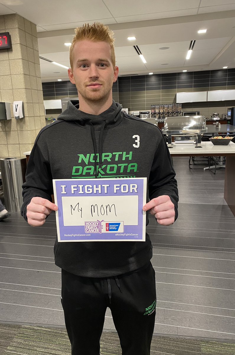 UNDmhockey's tweet image. This is why we fight. 

#UNDproud | #HockeyFightsCancer