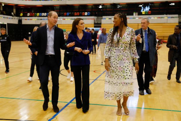 duchesskatenews's tweet photo. Earlier today, The Prince & Princess of Wales were at @CopperBoxArena to celebrate @WeAreCoachCore’s 10th Anniversary! #CoachCore10
Photos: @GettyImages. https://t.co/vRuUp5eYIK