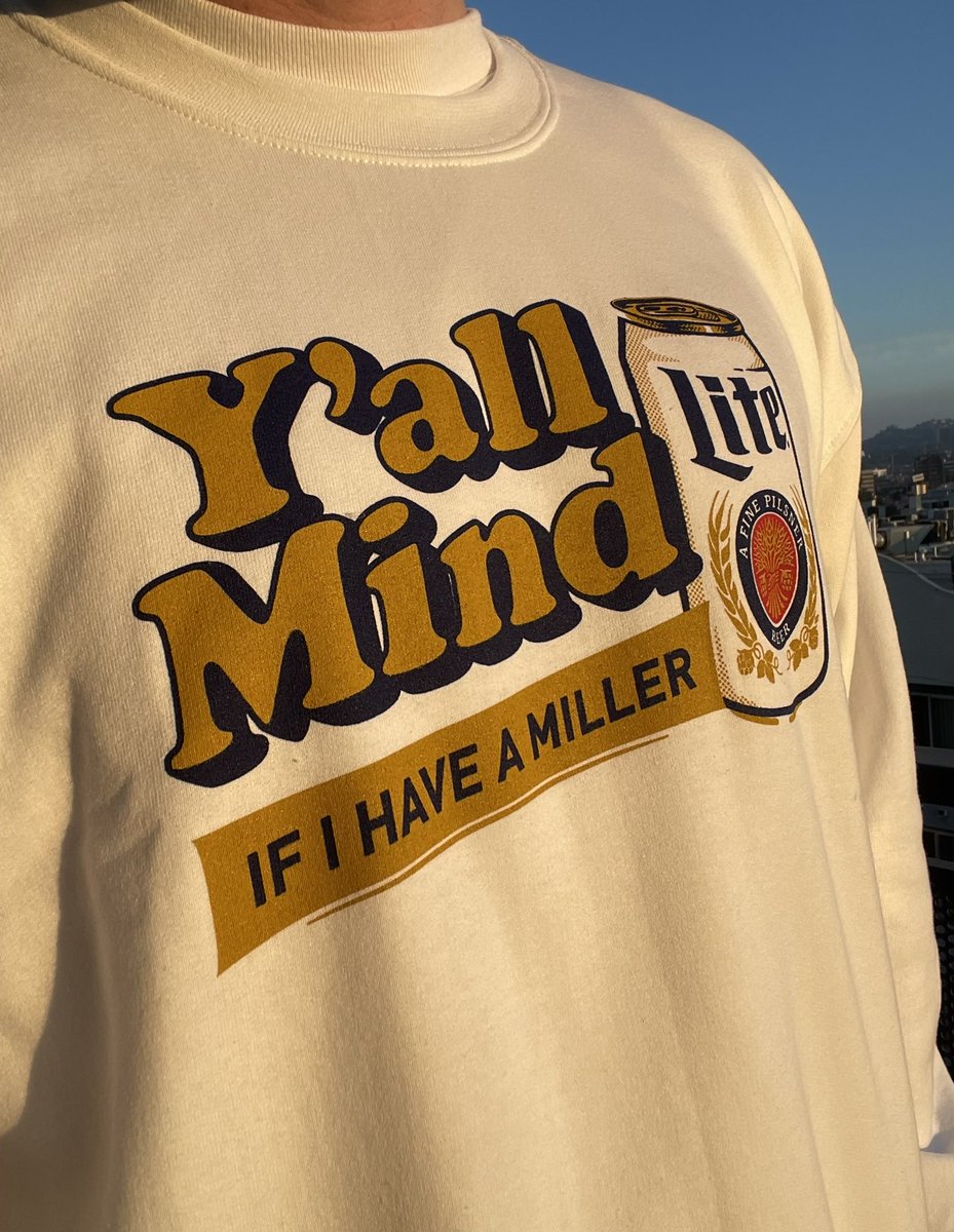 CaucasianJames's tweet photo. my official @MillerLite merch is RESTOCKED. happy more of you can look this good #MillerPartner
https://t.co/LSsz7LvRDs https://t.co/zydekLEenE