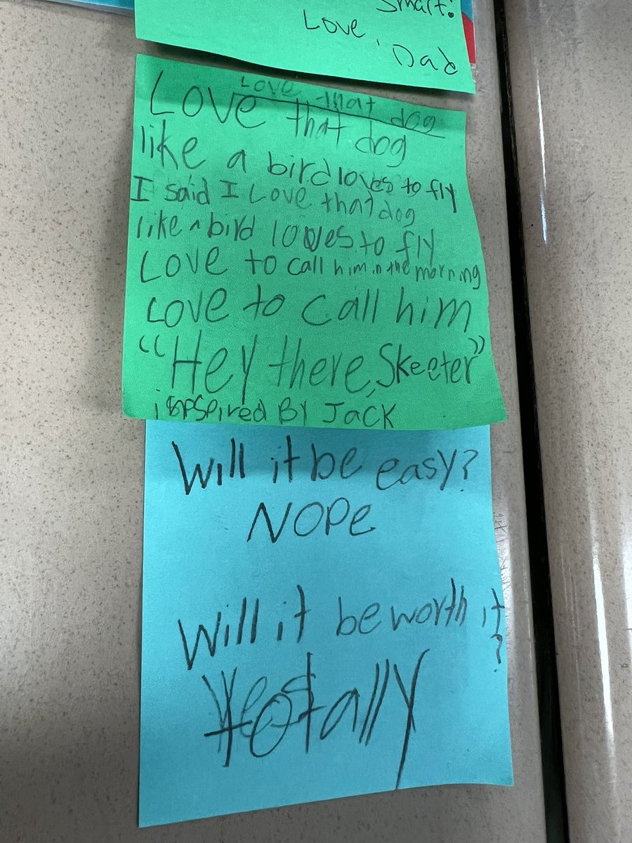 I was sanitizing desks today and saw this. Wow. Poetry and positivity project. <a href="/ELeducation/">EL Education</a> <a href="/PosProject/">The Positivity Project</a>
