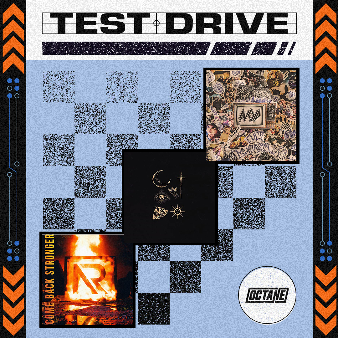 SiriusXMOctane's tweet photo. This week on #TestDrive: 
🏁 @AVOIDKICKSASS – "Can’t Take This Away" (World Premiere)
🏁 @tigercub – "The Perfume of Decay"
🏁 @noresolve – "Come Back Stronger" (World Premiere) https://t.co/BnqWxPc4t4