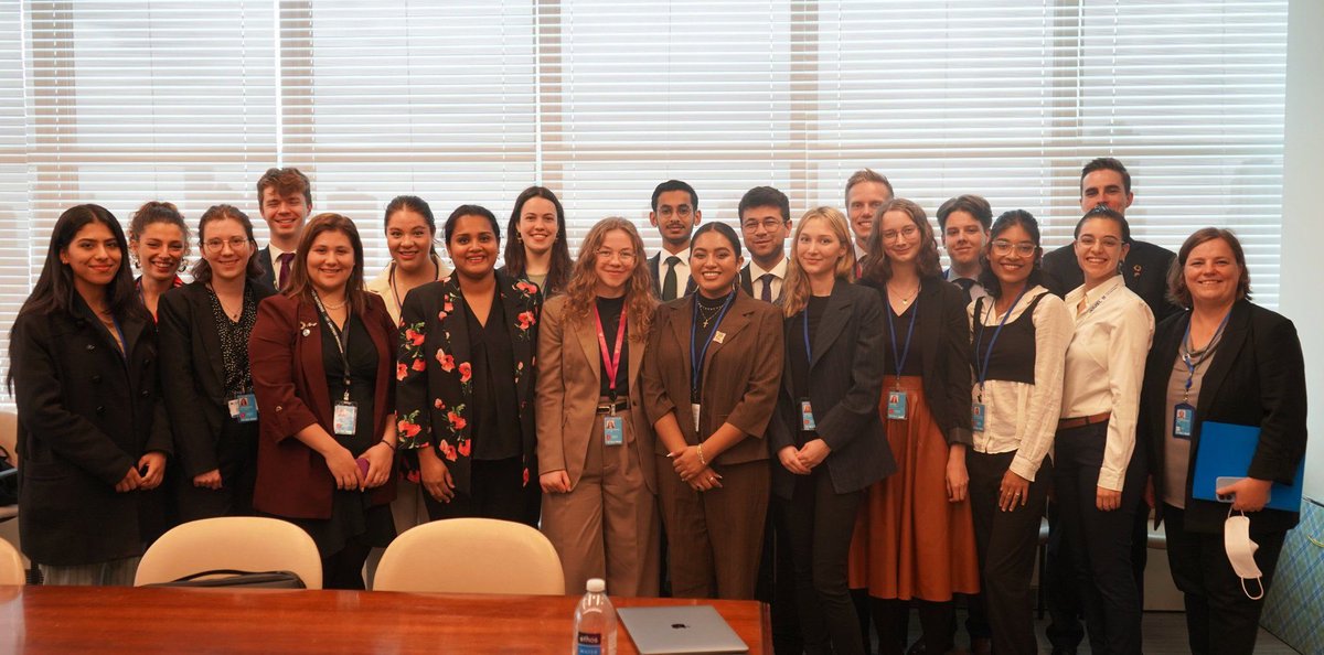 Today, #Luxembourg🇱🇺 @UN🇺🇳 youth delegates Iness & Lara met with the @UNYouthEnvoy to discuss the creation of the UN #YouthOffice & ways to further strengthen the Youth Delegate Programme Young people deserve a seat at the table @UN & at home: 'Nothing about us, without us'💪