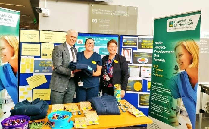 Nursing In Practice going strong in UHL thanks to <a href="/katietierney10/">katie tierney</a> and the clinical educators. Launched today by our CDON. Presentated for my NIP talk during the year.
<a href="/ULHospitals/">Follow @HSEMidWest</a> <a href="/hseie/">Declan Mc Namara</a> <a href="/CERC_UHL/">Clinical Education & Research Centre</a> <a href="/MagnetULHG/">Magnet4Europe UL Hospitals🌈</a> <a href="/KennedyCurran/">rita curran kennedy</a>