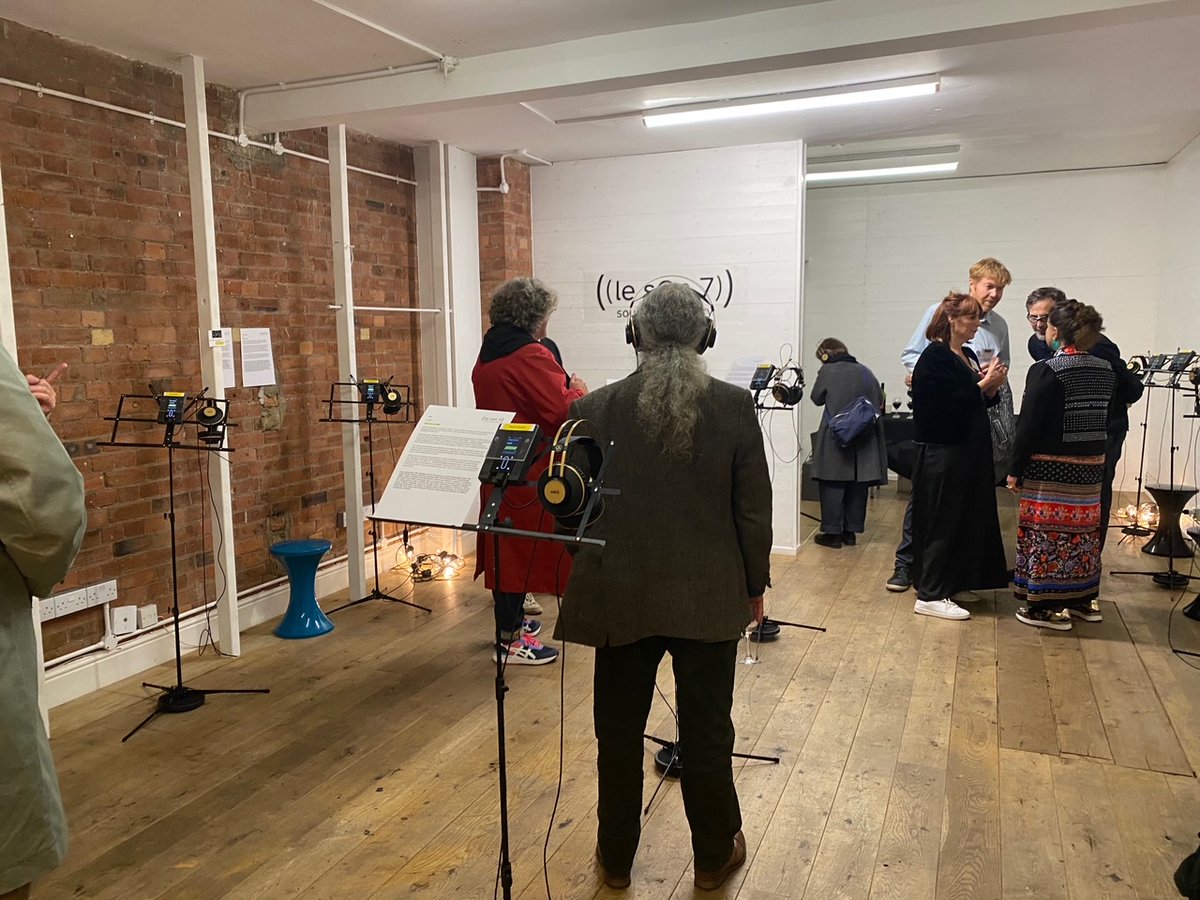 My piece 'First light from a fellow traveller' can be heard in an exhibition in le sOn 7 gallery Shoreditch. New work by <a href="/BernieKrause/">Bernie Krause</a>, Beatriz Ferreyra and <a href="/matthewherbert/">matthew herbert</a> and work from previous shows by <a href="/robinrimbaud/">Robin Rimbaud - Scanner</a> and Kathy Hinde <a href="/birdtwitchr/">Kathy Hinde</a> 7 Club Row E1 6JX til 23 Oct.