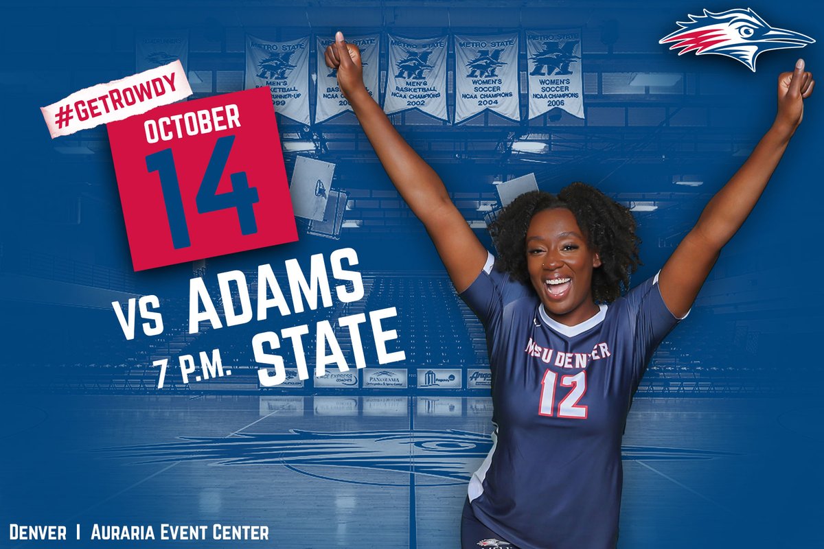 MSUDenverVB's tweet photo. Back at home tonight against the Grizzlies! 💪😤

😈 @ASUGrizzlies
🕖 7 p.m.
📍 Auraria Event Center
🎉 Hispanic Heritage Night
🎟 https://t.co/plQAz2FrLt
🖥️ https://t.co/oCd8e2l0wy
📊 https://t.co/Z0EdLN1om6
📰 https://t.co/QjtFlk0L6P
🗒️ https://t.co/db3DZPC48l

#GetRowdy🔴🔵 https://t.co/M0vbM1rUuU
