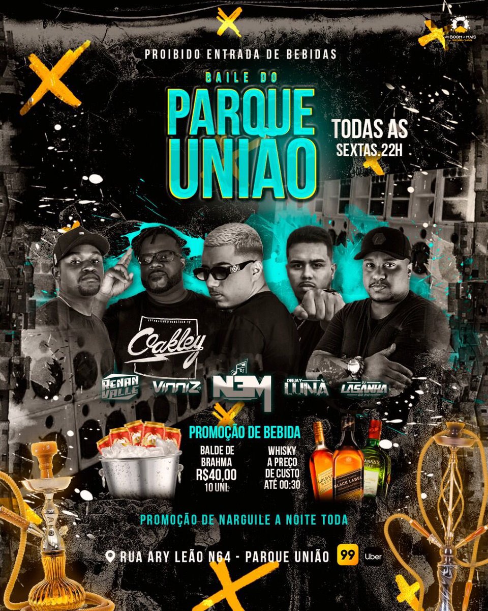 ParqueuniaoPu's tweet photo. SEXTA FEIRA É DIA DO BAILE MAIS ESTRUTURADO DO RJ ,BAILE DO P.U 🔥

2 + SUPER EQUIPAMENTOS DE SOM 

OS MELHORES DJS DO PARQUE UNIÃO ⤵️

@djlasanhapu 
@eudjluna 
@vinnizdj 
@djrenanvalle 
@djnemdodick 

LONAS DE CIRCO DE PONTA A PONTA 🇩🇪✌️

VEM PRO RETÃO DA ARY LEÃO 🦁 https://t.co/w9gJqZb9pE