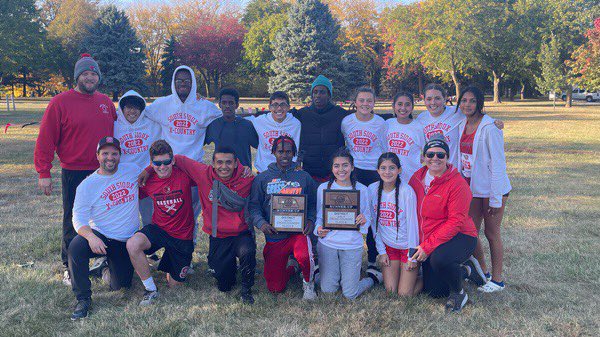2 district Champs: Mesuidi Ejerso and Lorena Valdivia, and WE’RE GOING TO STATE! DISTRICT RUNNER UPS FOR BOTH TEAMS! Boy’s and girl’s going together for the first time since 1999!