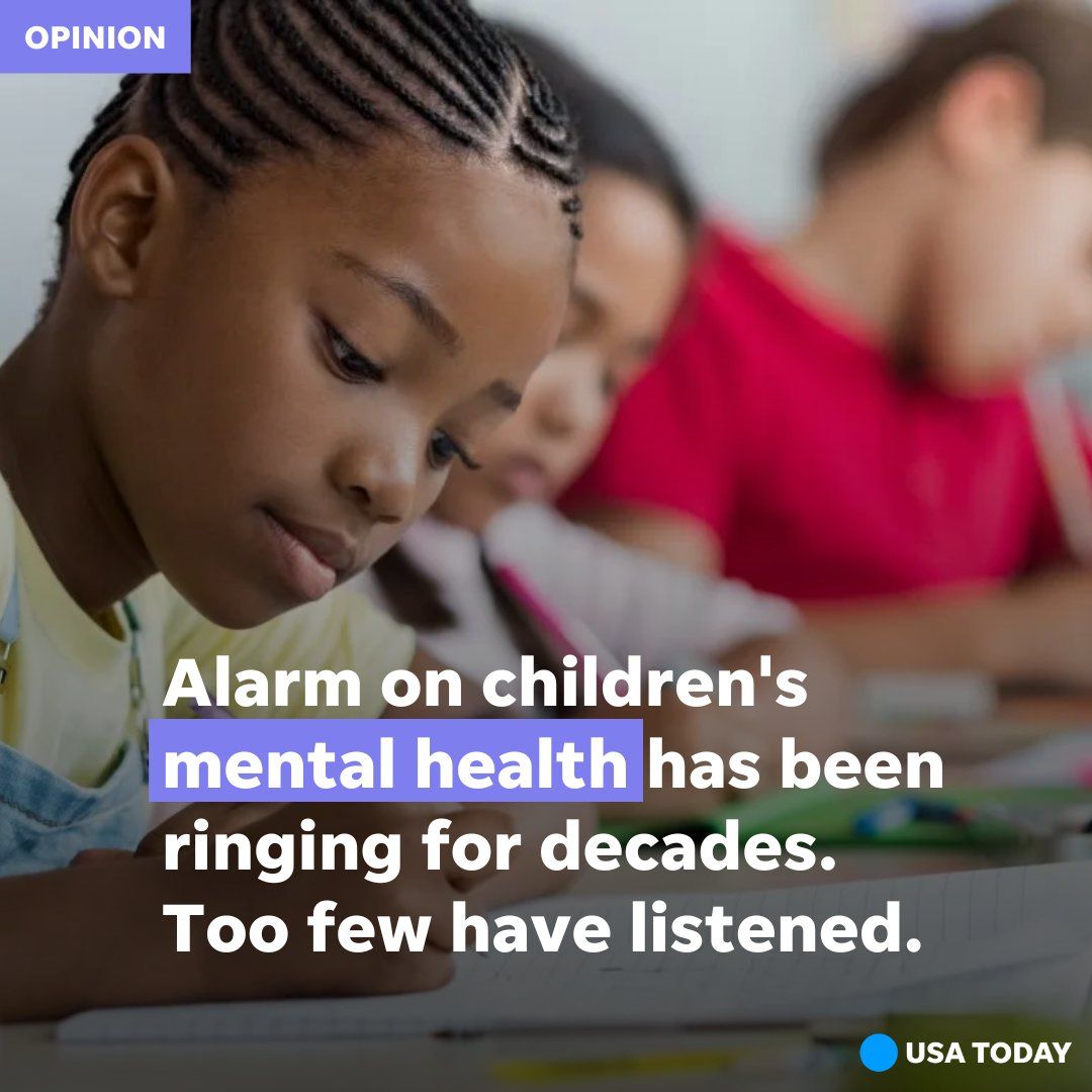 The mental health of our kids has been a problem for decades. Now we're at a tipping point that demands a focus on schools, health and politics. - Maurice J. Elias via @USATODAY #SEL bit.ly/3ewApPG