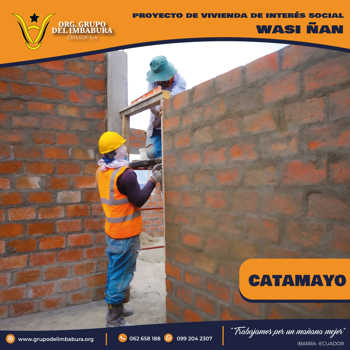 grupdelimbabura's tweet photo. 📍 Gracias por la confianza depositada, cada día son más viviendas🏠  para el cantón Catamayo, provincia de Loja.
¡Cumplimos nuestro compromiso!
#catamayo #loja #lojaecuador #ecuador #ecuatorianos #viviendasocial #vivienda #hogardigno #interessocial #pakta #proyectopakta https://t.co/5tU87VvSNE