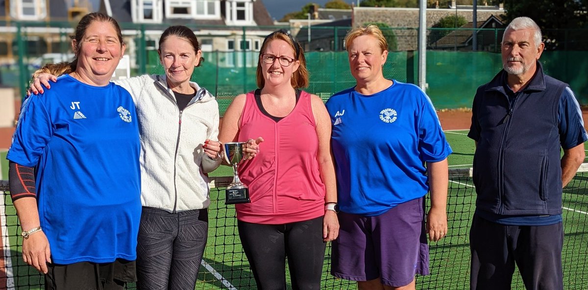 StrathavenLTC's tweet photo. Congratulations to Karen Kerr &amp; Nicola Gunn after their Women's Doubles victory over Jennifer Trueman &amp; Anne Jamieson in our Club Championship Final.
#tennis #sport #competition @PendleSports @SouthLanCouncil https://t.co/UhZri3MkAd