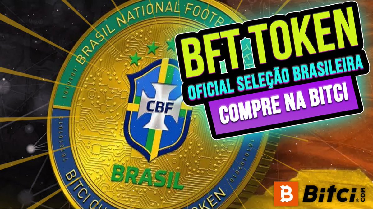 NandoStuchi's tweet photo. BFT - TOKEN OFICIAL DA SELEÇÃO BRASILEIRA COM ALTO POTENCIAL DE VALORIZA... https://t.co/zCDkvKCgbx via @YouTube @BitciBrasil @bitcicom #BitciCoin #bfttoken https://t.co/gf93NRpWHp
