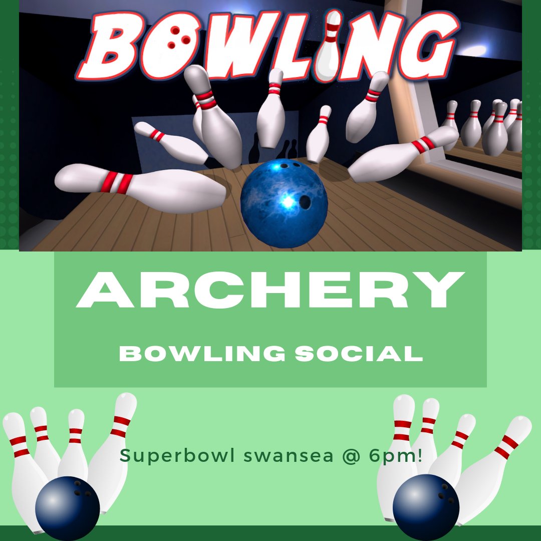 Bowling social tomorrow! See you there!