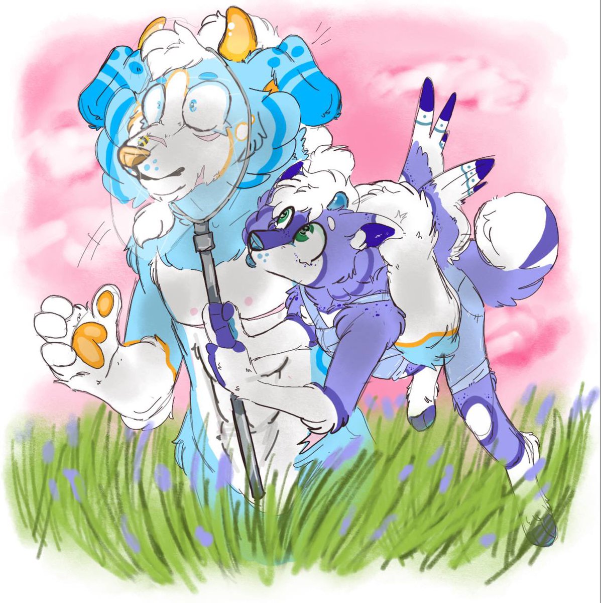 JaneDeFennec's tweet photo. 🌸⛅️🌸⛅️🌸⛅️
i caught her? 🐝✨
🌸⛅️🌸⛅️🌸⛅️🌸⛅️🌸🌥🌸🌥
#art #artist #artwork #sketch #furryartist #ocs #originalcharacters #ocart #ocgay #octrans #transgender https://t.co/l9Ug6DTNlx