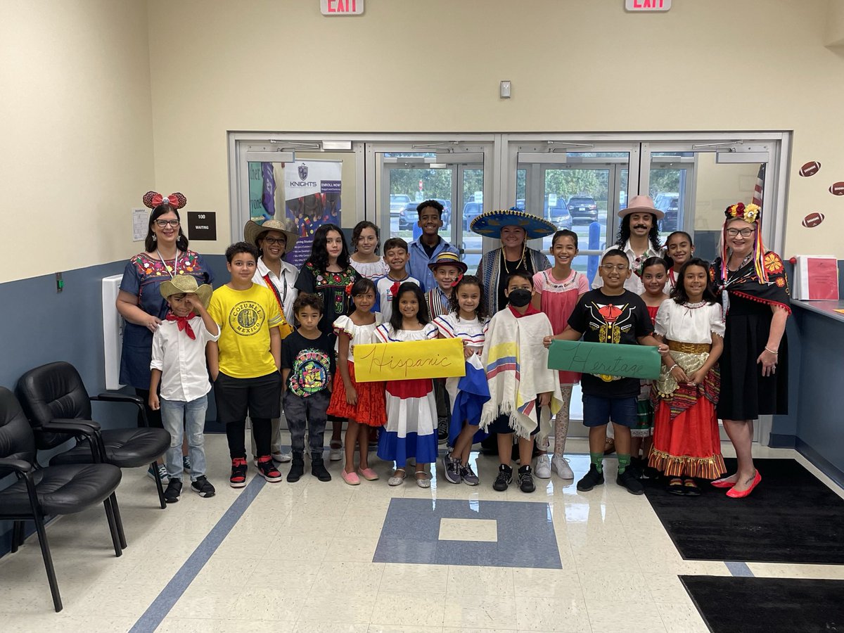 BOG celebrates Hispanic Heritage month with a dress up day where our amazing students dress in traditional clothing of their family’s rich roots. We honor our families and their Hispanic heritage! Go Knights! <a href="/drdchristiansen/">David Christiansen</a> <a href="/EddieRuiz531/">Eddie Ruiz</a> <a href="/CSUSAJonHage/">Jon Hage</a> <a href="/Jodi_Evans1/">Jodi Evans</a>
