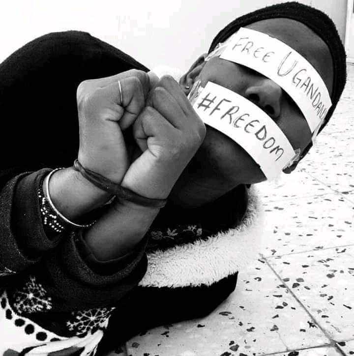 NambalirwaShuk1's tweet photo. Abductions won't stop us from speaking the truth about the misruling government of Museveni and his son @mkainerugaba
@NUP_Ug
@People_Power_Ug
#MUSEVENMUSTFALL https://t.co/PYDu22tXex